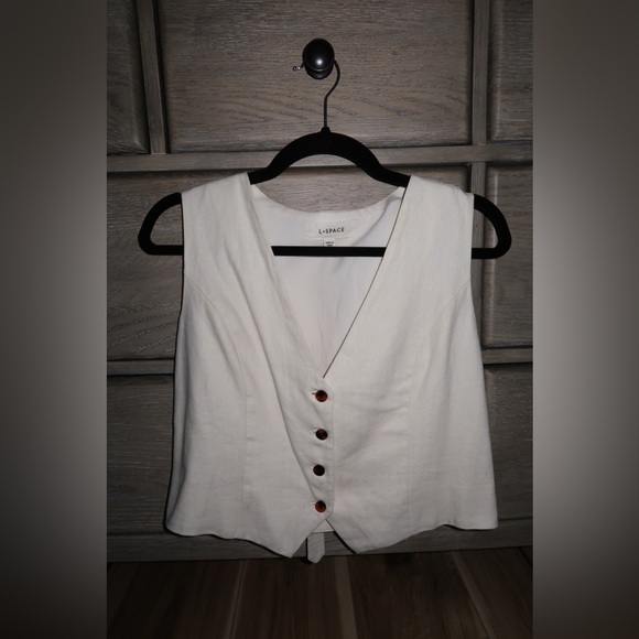 LSPACE Rhodes white vest - Picture 3 of 4